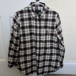 Banana Republic Boyfriend Fit Plaid Shirt